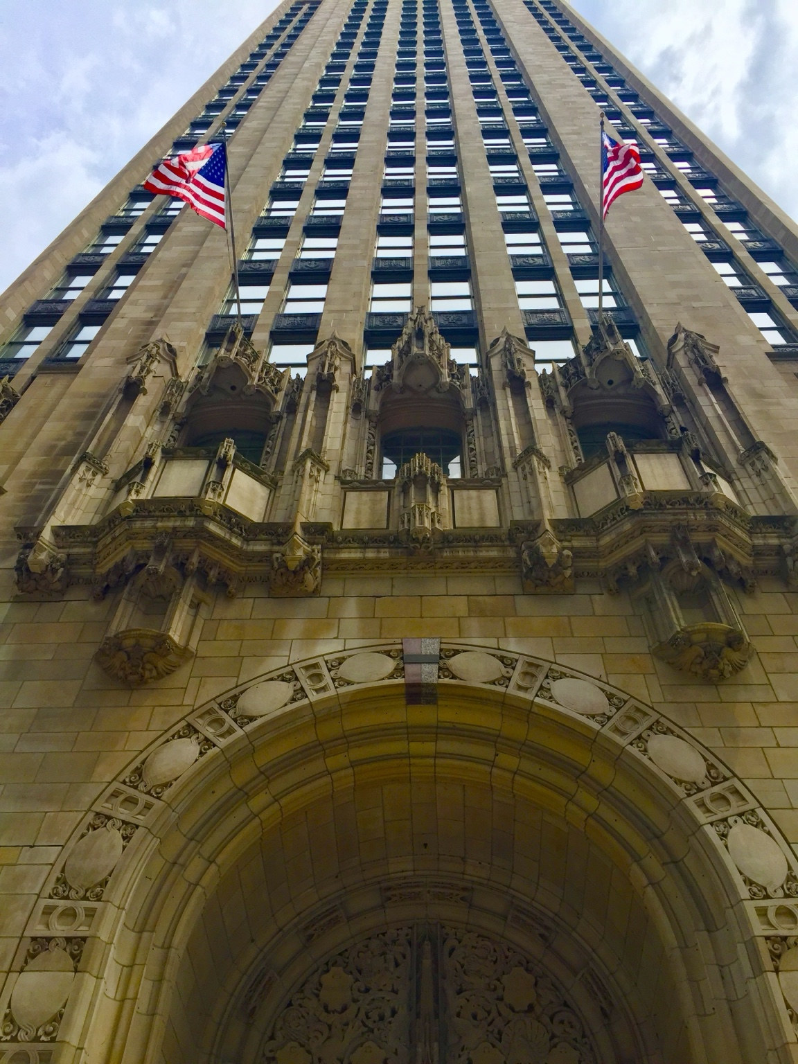 Vertical architectural detail