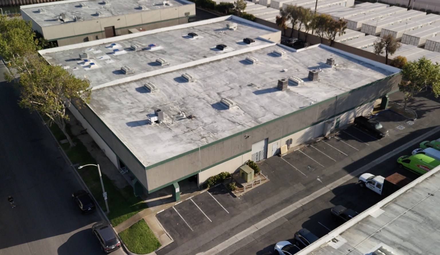 Industrial property oblique aerial