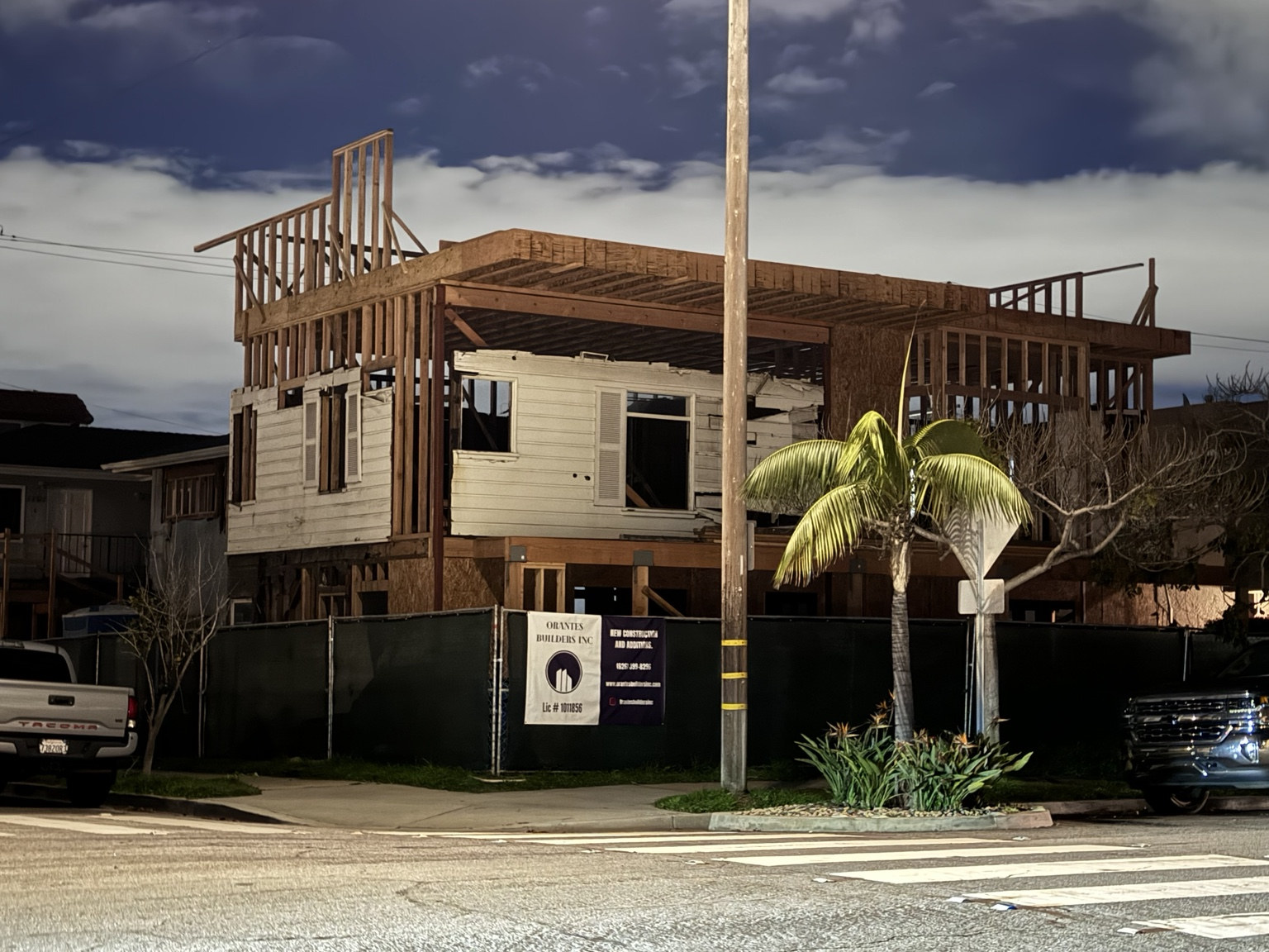 Residential construction framing